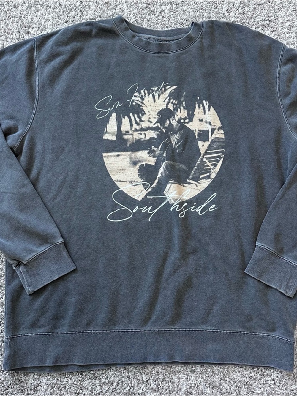 Sam Hunt Southside sweatshirt gray sweater